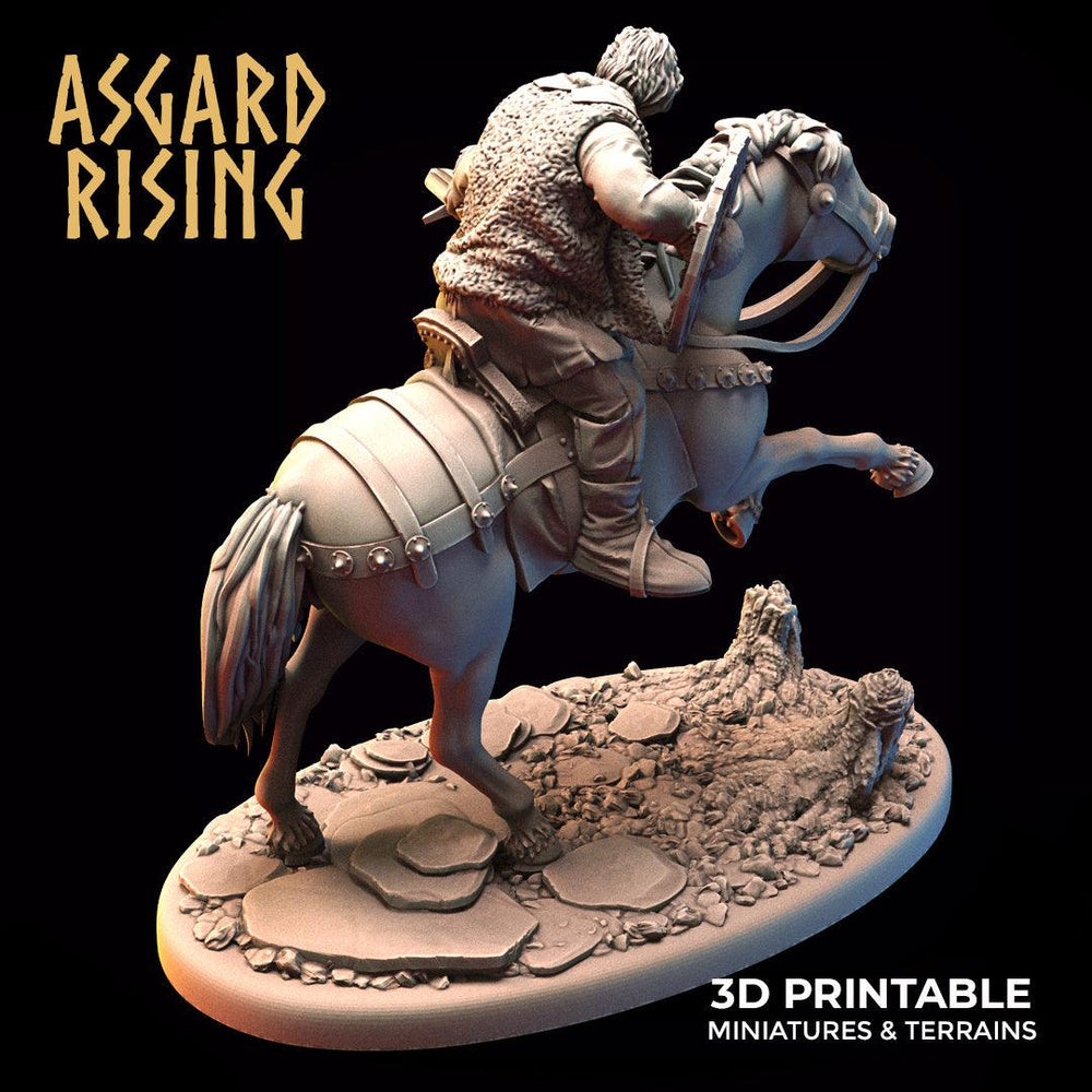 3D Printed Asgard Rising Bandit Riders Outcasts Modular Warband 28mm - 32mm (Online Only)