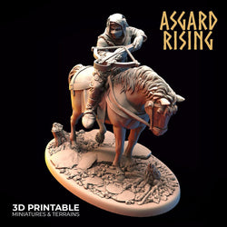 3D Printed Asgard Rising Bandit Riders Rogues Modular Warband 28mm - 32mm (Online Only)