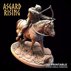 3D Printed Asgard Rising Bandit Riders Rogues Modular Warband 28mm - 32mm (Online Only)