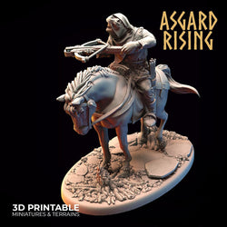 3D Printed Asgard Rising Bandit Riders Rogues Modular Warband 28mm - 32mm (Online Only)
