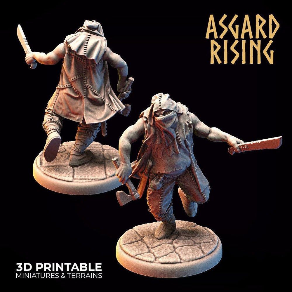 3D Printed Asgard Rising Bandit Rogues Modular Warband 28mm - 32mm Ragnarok D&D (Online Only)