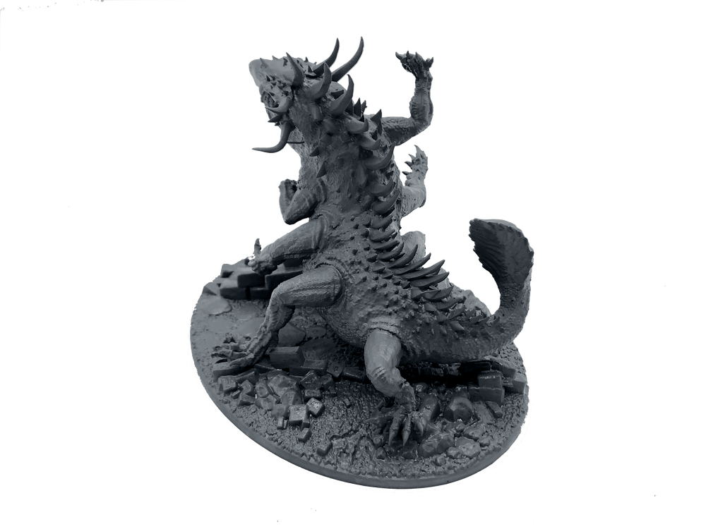 3D Printed Asgard Rising Basilisk #2 King of Serpents - 32mm D&D (Online Only)