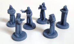 3D Printed Asgard Rising Brother Monks Set 28mm - 32mm Ragnarok D&D (Online Only)