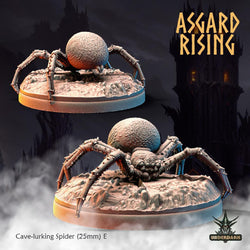 3D Printed Asgard Rising Cave-Lurking Spiders Set 1 28 32 mm Wargaming DnD (Online Only)
