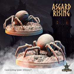 3D Printed Asgard Rising Cave-Lurking Spiders Set 1 28 32 mm Wargaming DnD (Online Only)