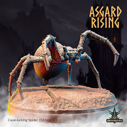 3D Printed Asgard Rising Cave-Lurking Spiders Set 2 28 32 mm Wargaming DnD (Online Only)
