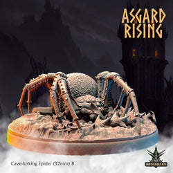 3D Printed Asgard Rising Cave-Lurking Spiders Set 2 28 32 mm Wargaming DnD (Online Only)