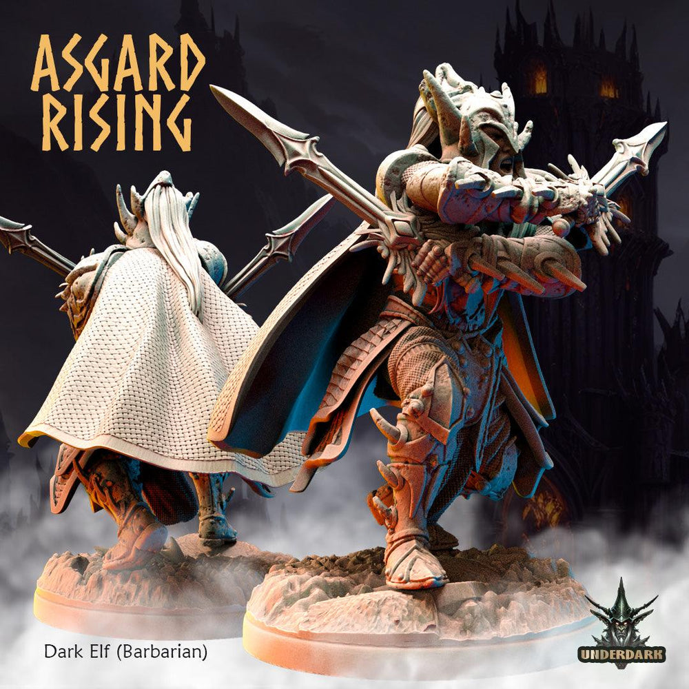 3D Printed Asgard Rising Dark Elves 28 32 mm Wargaming DnD (Online Only)