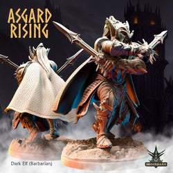 3D Printed Asgard Rising Dark Elves 28 32 mm Wargaming DnD (Online Only)