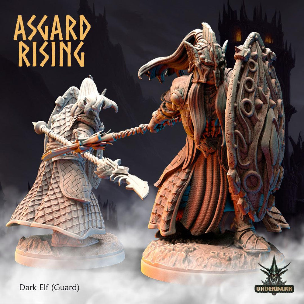 3D Printed Asgard Rising Dark Elves 28 32 mm Wargaming DnD (Online Only)