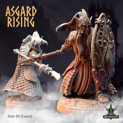 3D Printed Asgard Rising Dark Elves 28 32 mm Wargaming DnD (Online Only)