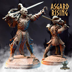 3D Printed Asgard Rising Dark Elves 28 32 mm Wargaming DnD (Online Only)