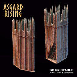 3D Printed Asgard Rising Defense Tower 28mm - 32mm Ragnarok D&D (Online Only)