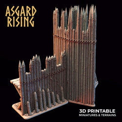 3D Printed Asgard Rising Defense Tower 28mm - 32mm Ragnarok D&D (Online Only)