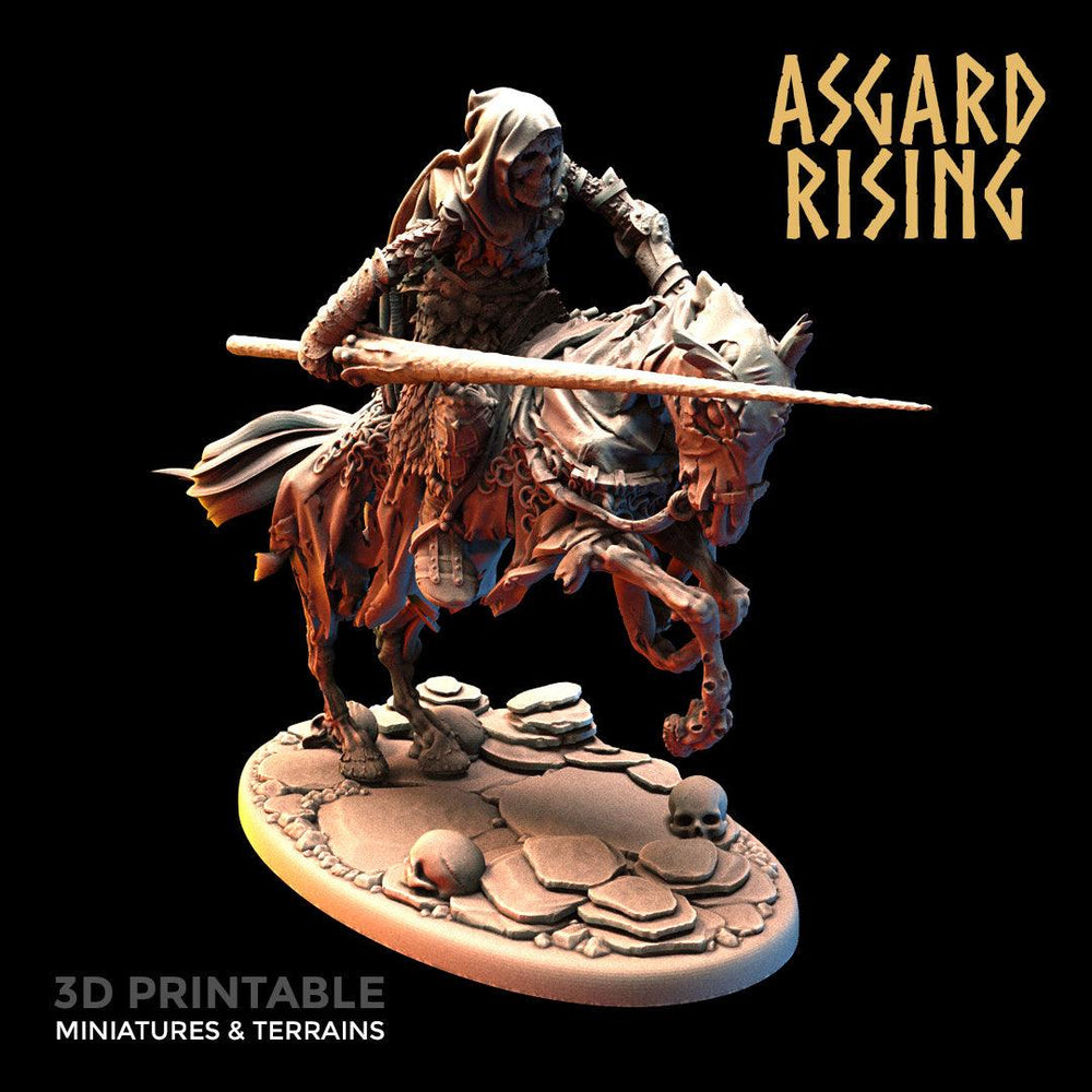 3D Printed Asgard Rising Draugr - Undead Skeleton Fallen Knights Set 28mm - 32mm (Online Only)