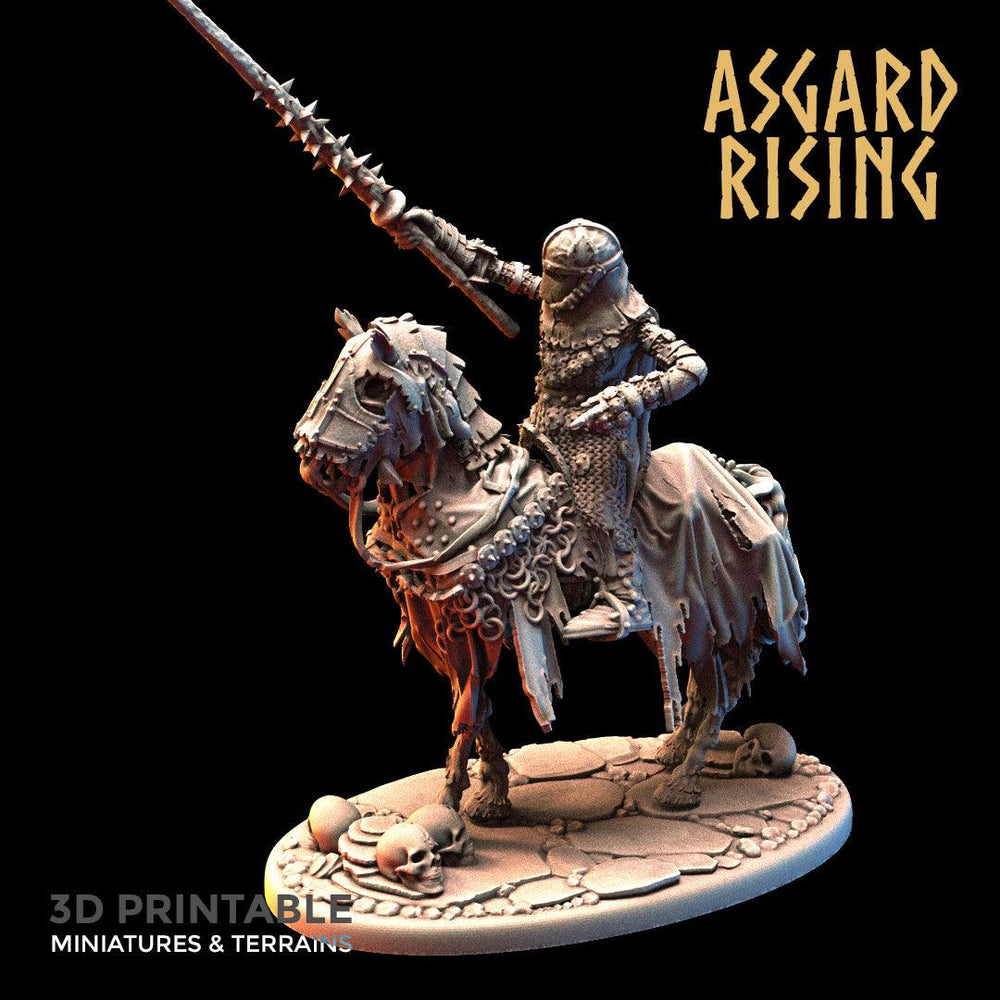 3D Printed Asgard Rising Draugr - Undead Skeleton Fallen Knights Set 28mm - 32mm (Online Only)
