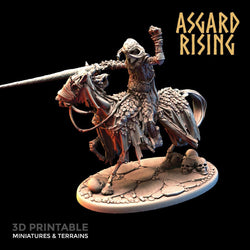 3D Printed Asgard Rising Draugr - Undead Skeleton Fallen Knights Set 28mm - 32mm (Online Only)