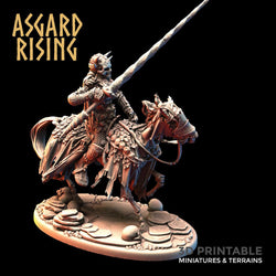 3D Printed Asgard Rising Draugr - Undead Skeleton Fallen Knights Set 28mm - 32mm (Online Only)
