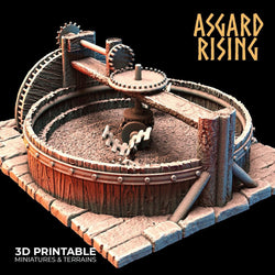 3D Printed Asgard Rising Dwarf Distillery and Brewery Set 28mm - 32mm (Online Only)