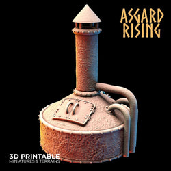 3D Printed Asgard Rising Dwarf Distillery and Brewery Set 28mm - 32mm (Online Only)