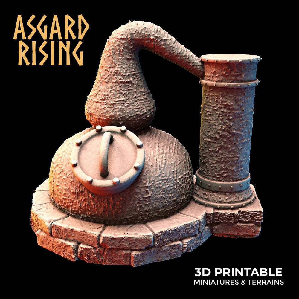 3D Printed Asgard Rising Dwarf Distillery and Brewery Set 28mm - 32mm (Online Only)
