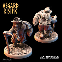 3D Printed Asgard Rising Dwarf Dwarven Miners Set 1 28mm - 32mm (Online Only)