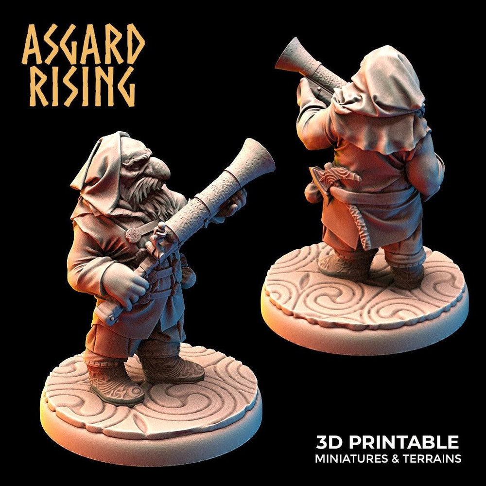 3D Printed Asgard Rising Dwarves Hooded Rangers Ranged Weapons Set 28mm - 32mm (Online Only)