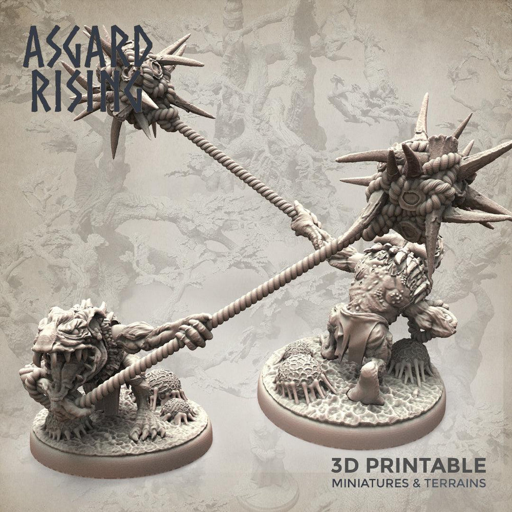3D Printed Asgard Rising Forest Goblins Melee Set 28mm - 32mm Ragnarok D&D (Online Only)