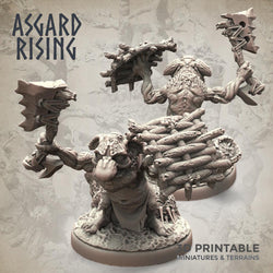 3D Printed Asgard Rising Forest Goblins Melee Set 28mm - 32mm Ragnarok D&D (Online Only)