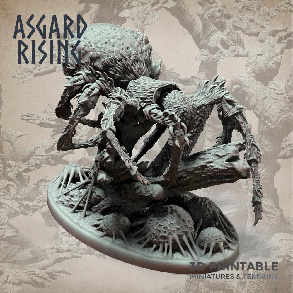 3D Printed Asgard Rising Forest Spiders Set 28mm 32mm Ragnarok D&D (Online Only)