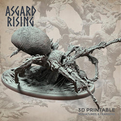 3D Printed Asgard Rising Forest Spiders Set 28mm 32mm Ragnarok D&D (Online Only)