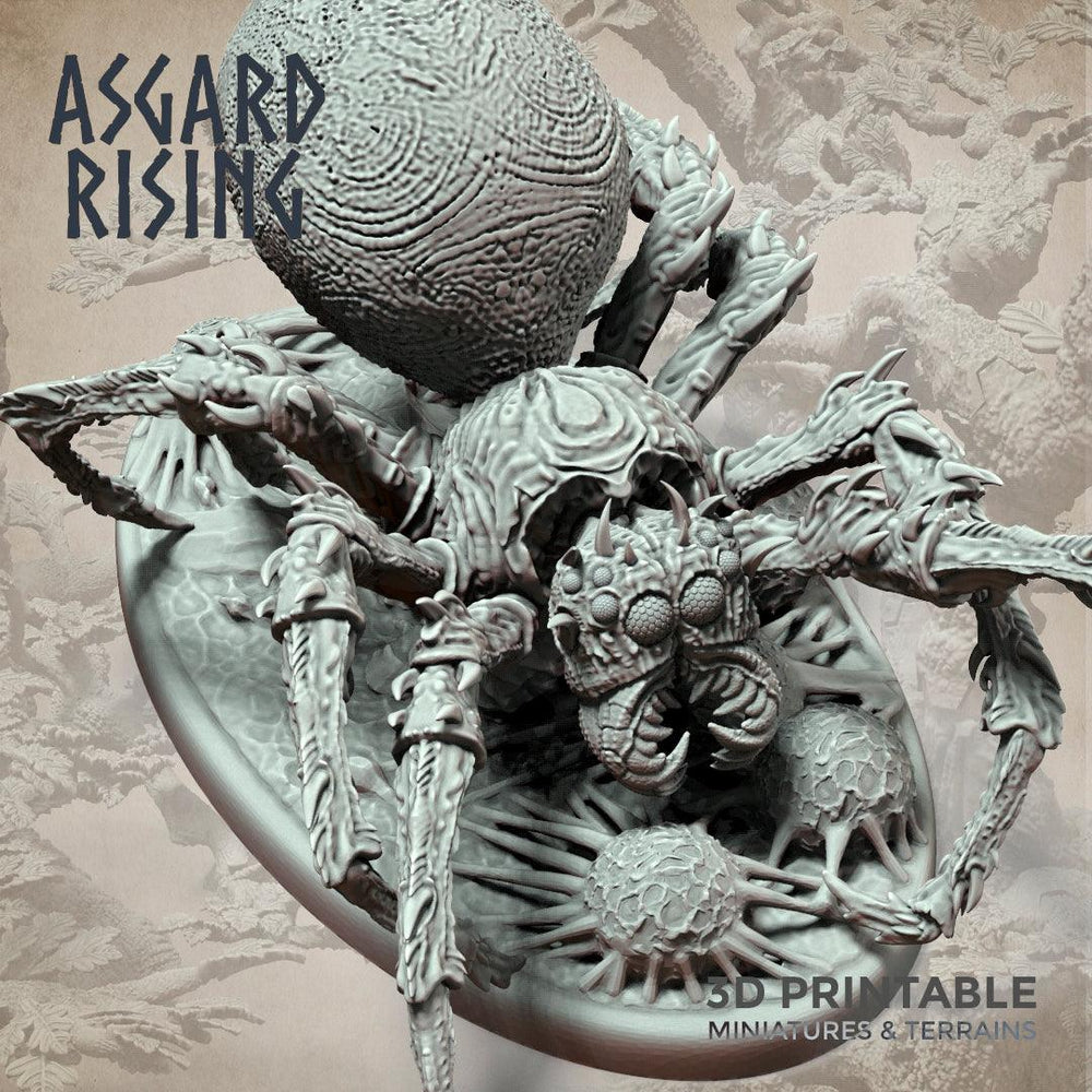 3D Printed Asgard Rising Forest Spiders Set 28mm 32mm Ragnarok D&D (Online Only)