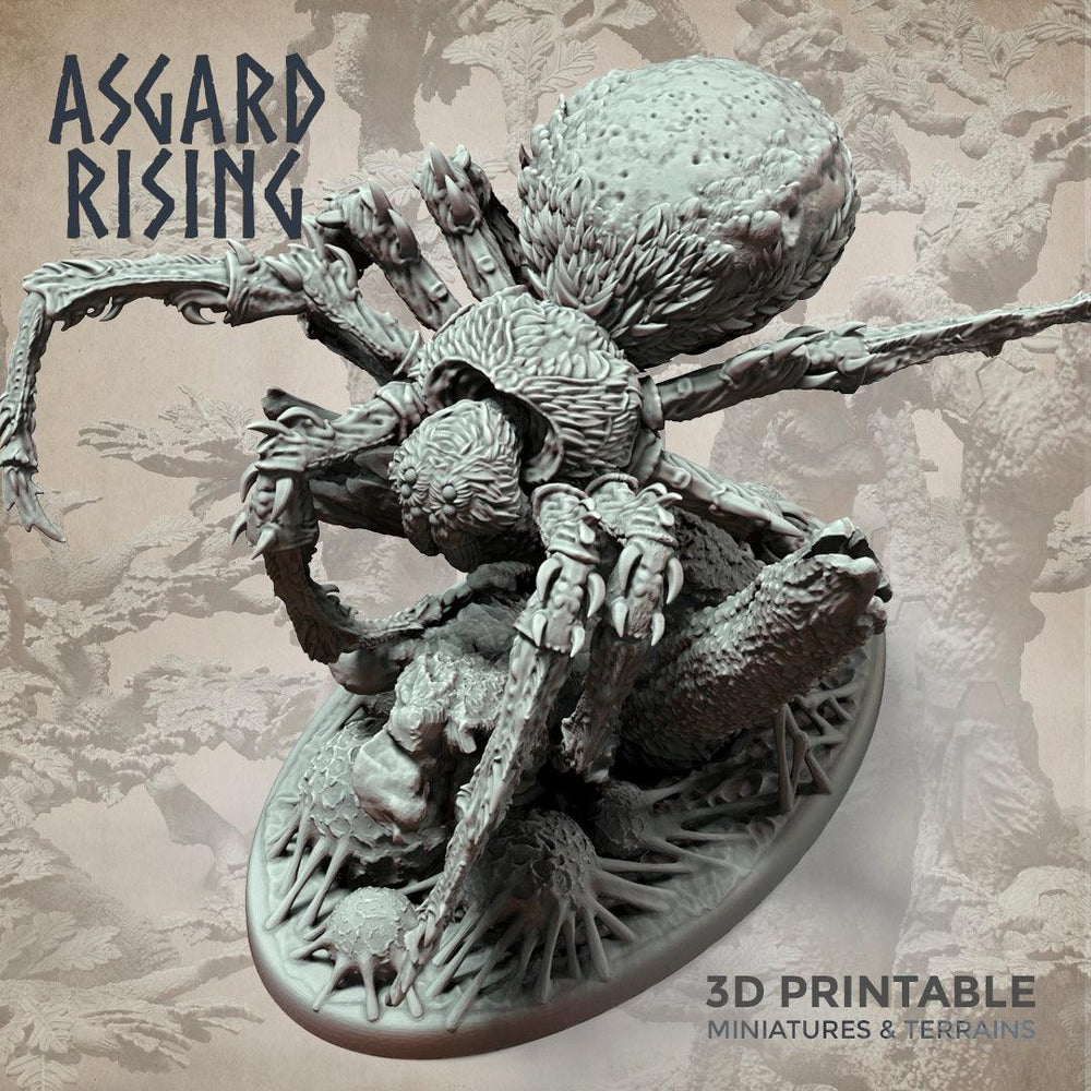 3D Printed Asgard Rising Forest Spiders Set 28mm 32mm Ragnarok D&D (Online Only)