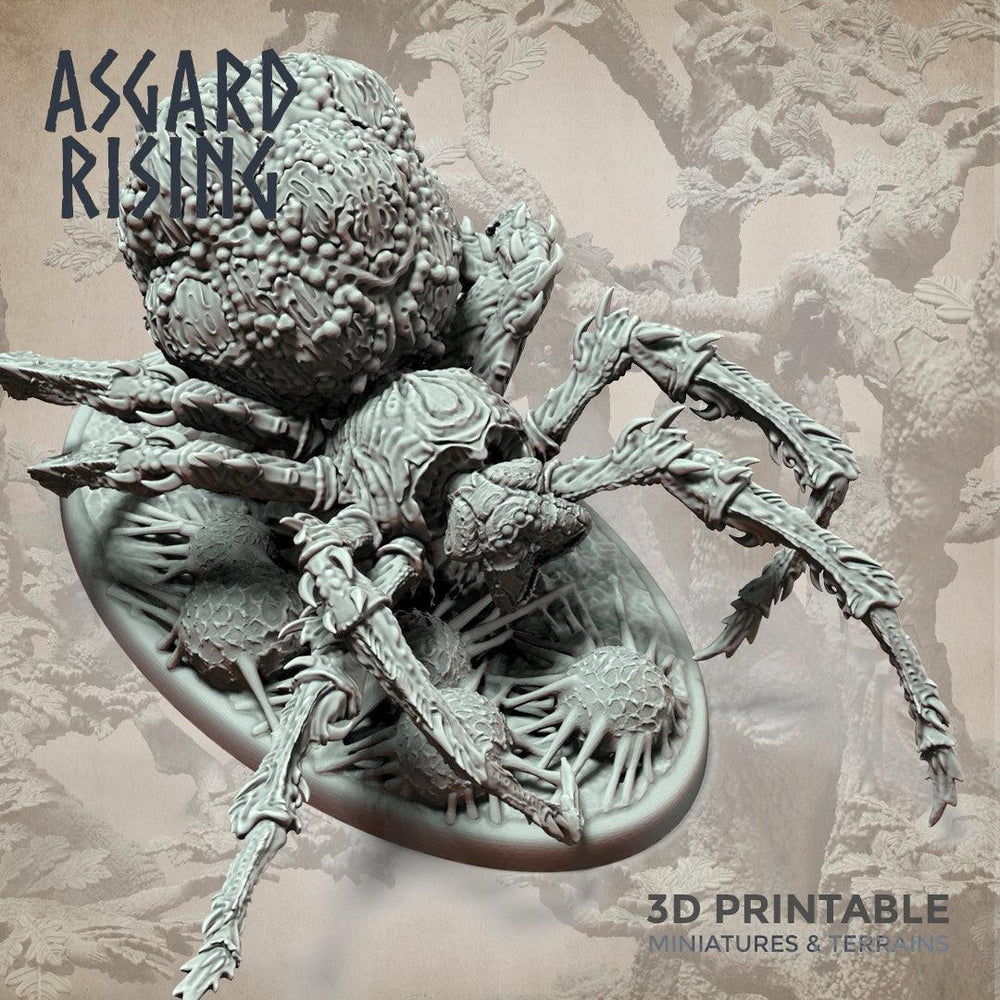 3D Printed Asgard Rising Forest Spiders Set 28mm 32mm Ragnarok D&D (Online Only)