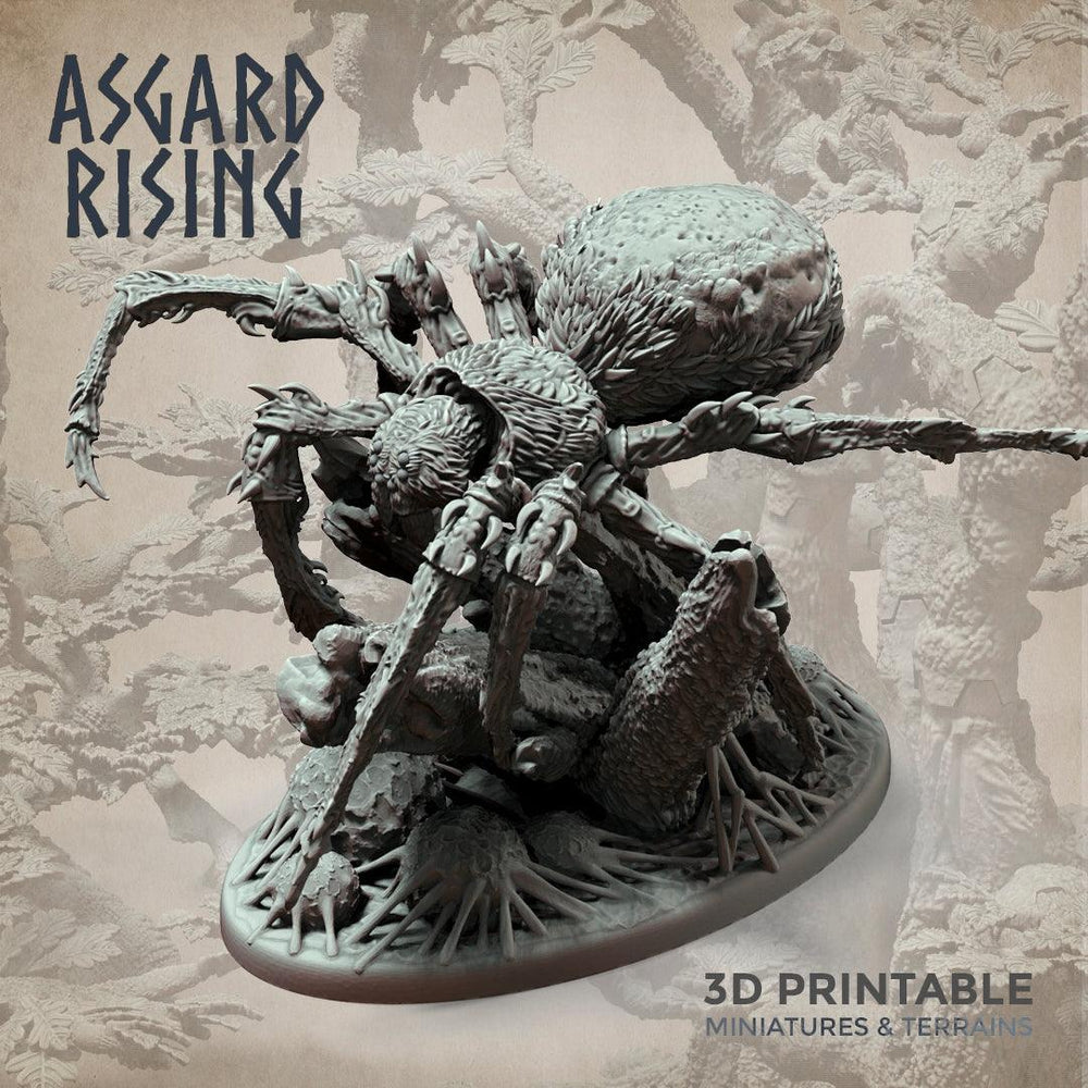 3D Printed Asgard Rising Forest Spiders Set 28mm 32mm Ragnarok D&D (Online Only)