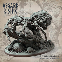 3D Printed Asgard Rising Forest Spiders Set 28mm 32mm Ragnarok D&D (Online Only)