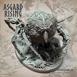 3D Printed Asgard Rising Forest Spiders Set 28mm 32mm Ragnarok D&D (Online Only)