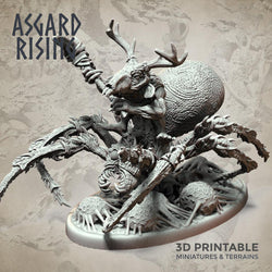 3D Printed Asgard Rising Goblin Spiders Riders Set 32mm Ragnarok D&D (Online Only)