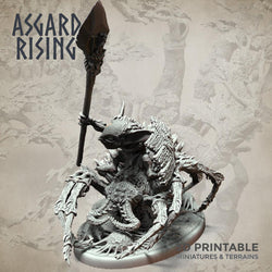 3D Printed Asgard Rising Goblin Spiders Riders Set 32mm Ragnarok D&D (Online Only)
