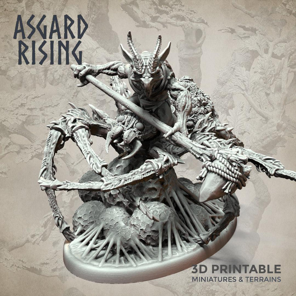 3D Printed Asgard Rising Goblin Spiders Riders Set 32mm Ragnarok D&D (Online Only)