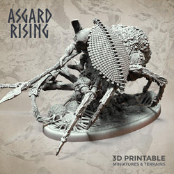 3D Printed Asgard Rising Goblin Spiders Riders Set 32mm Ragnarok D&D (Online Only)