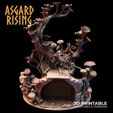 3D Printed Asgard Rising Heart of the Fungi Forest 28 32mm Wargaming DnD (Online Only)