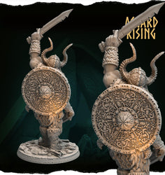 3D Printed Asgard Rising Jarl Rurik Alternative Chieftains 28 32 54 mm (Online Only)