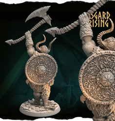 3D Printed Asgard Rising Jarl Rurik Chieftains 28 32 54 mm (Online Only)