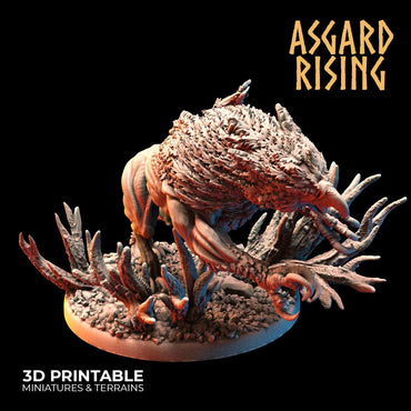 3D Printed Asgard Rising Keythong Wingless Griffin Set - 32mm D&D (Online Only)