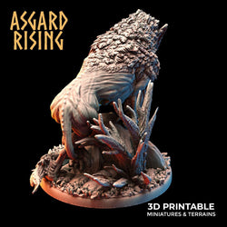 3D Printed Asgard Rising Keythong Wingless Griffin Set - 32mm D&D (Online Only)