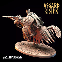 3D Printed Asgard Rising Medieval Heavy Calvary Set 28mm - 32mm Ragnarok D&D (Online Only)