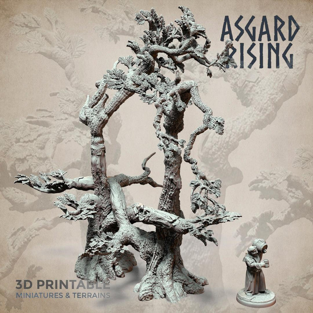 3D Printed Asgard Rising Oak Modular Forest Set 32mm Ragnarok D&D (Online Only)