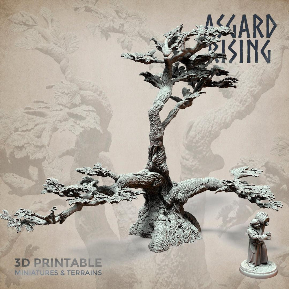 3D Printed Asgard Rising Oak Modular Forest Set 32mm Ragnarok D&D (Online Only)