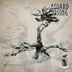 3D Printed Asgard Rising Oak Modular Forest Set 32mm Ragnarok D&D (Online Only)